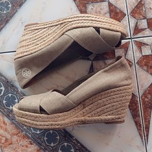 Tory Burch wedge sandals